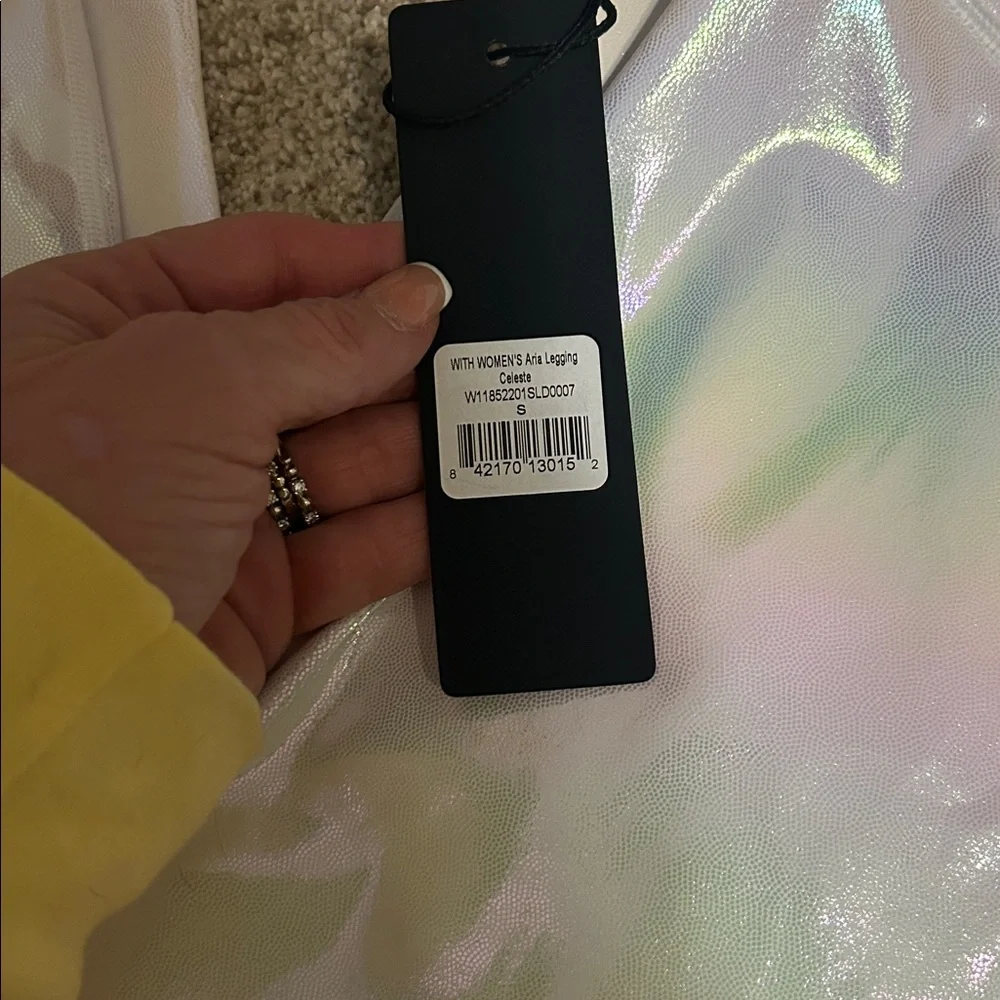 Wear it to Heart Women’s Aria Legging Celeste Sz S NWT - Picture 3 of 3